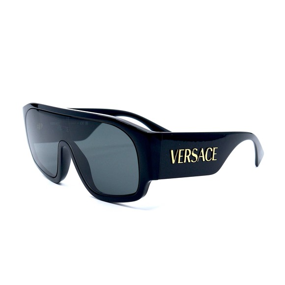 VERSACE VE4439 GB1/87 BLACK GREY SUNGLASSES - Picture 10 of 11